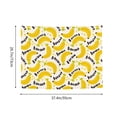 thumbnail image 6 of Hirioo Banana Fruit Print Tapestry Lightweight Fabric for Bedroom Aesthetic Home Wall Dorm Décor Living Room Decor 29x37 Inch, 6 of 8