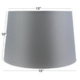 thumbnail image 5 of Mainstays Basic Grey Large Lamp Shade, 5 of 6