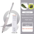 thumbnail image 1 of Uni Kuru Toga Metallic Mechanical Pencil 0.5MM Lead Advance Upgrade Model M5-1030 Automatic Rotation Japanese School Stationery, 1 of 7