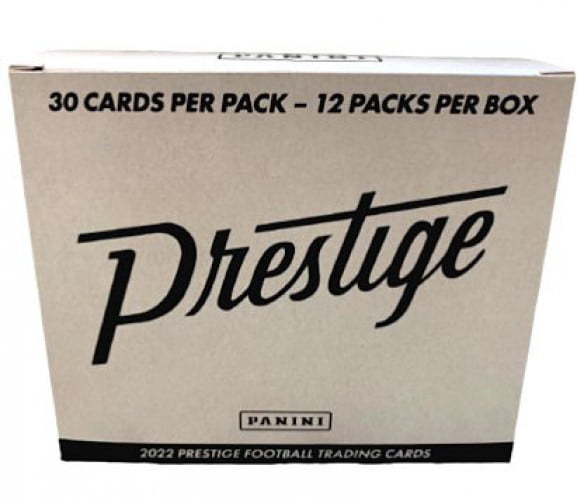 NFL Panini 2022 Prestige Football Trading Card VALUE Box (Exclusive