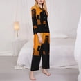 thumbnail image 3 of Wukai tractor cultivating the land Print Women’s Pajama Long Sleeve Sleepwear Soft&nbsp;-XX-Large, 3 of 7