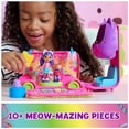 thumbnail image 3 of Gabby's Dollhouse Celebration Party Bus, Transforming Playset with Gabby & DJ Catnip Toy Figures & Dollhouse Accessories, Kids Toys for Ages 3 and Up, 3 of 5