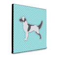 thumbnail image 1 of "Treasures English Setter Checkerboard Blue Panel decoración de pared, multicolor" Caroline's Treasures BB3681UP88, 1 of 1