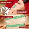 thumbnail image 2 of XFasten Golf Tape for Fingers 110 Precut Strips, 2-Pack - Waterproof Golf Finger Tape Grip, Athletic Blister Protection Sports Wrap Strips, 4-Way Stretch, Soft-Edged, Sweatproof, and Residue-Free, 2 of 9