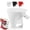 White, variant on Qczoyp Flour Funnel for Kitchen Aid Mixer, Fits Tilt-Head 4.5–5 Qt (KSM150), 2026 New Kitchen Aid Attachments for Stand Mixer, Durable Dishwasher-Safe Baking Tool (Red)