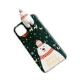 thumbnail image 3 of Christmas Mobile Phone Case Snowflake Santa Claus TPU Protective Cover   for  11 6.1  Type 1, 3 of 10