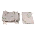 thumbnail image 1 of Paquete de 12 s bolsas de arpillera rústicas con cordón bolsa de almacenamiento para fiestas navideñas, cumpleaños, bodas, regalos, yute, joyas, Ramita Macarena Bolsa de arpillera con cordón, 1 of 8