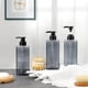 thumbnail image 5 of 2 Paquetes de Botellas Recargables de Champú y Acondicionador, Dispensador de Champú 800ml, Botellas de Champú de Plástico con Bomba, para Baño, Cocina, Hotel, 5 of 6