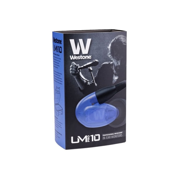 Westone UM PRO 10 - Earphones - in-ear - wired - 3.5 mm jack - blue