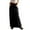 Black, variant on LYMAYTER Women Fashion Denim Skirt Summer Loose Straight Skirt for S-XL Casual Jean Long Skirt