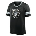 thumbnail image 2 of Men's Fanatics Black Las Vegas Raiders Hometown Premium Hashmark V-Neck T-Shirt, 2 of 3
