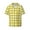 Yellow Checkboard, variant on offers the 3d Lighthouse in the Surf for Men's Casual Short-sleeved Shirt, a button-up collared shirt with a pocket, perfect for beach vacations and yacht travel in the Medium size.