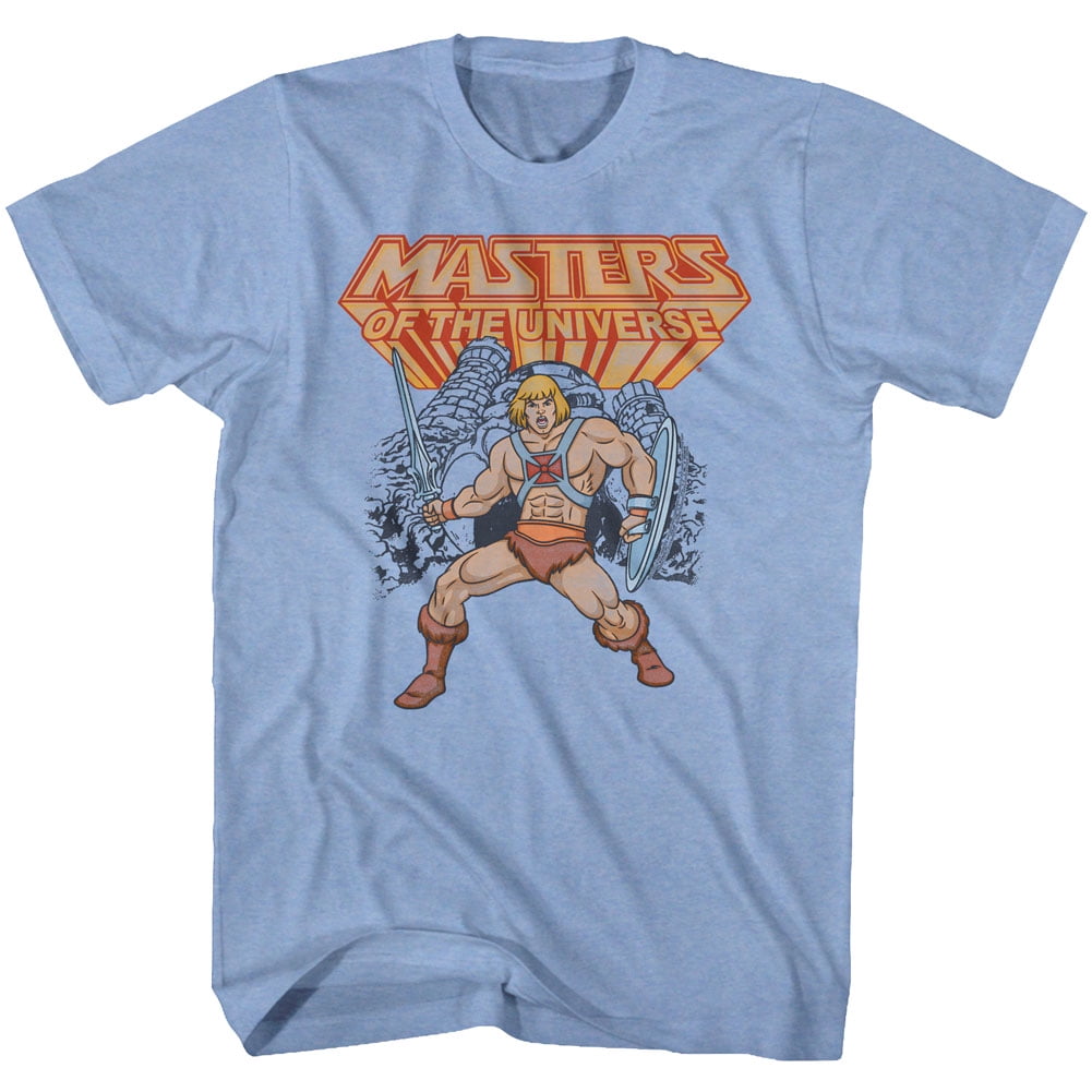 Masters Of The Universe Animated TV He-Man Have The Power Adult Tank T-Shirt