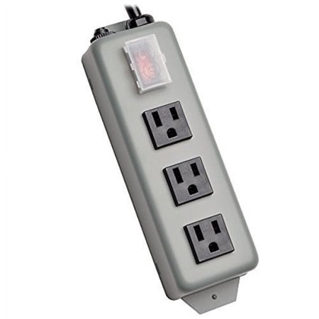 UPC: 0037332189653 | Tripp Lite 3sp9 Waber-by-tripp Lite 3-outlet Industrial Strip