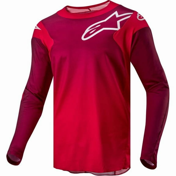 Alpinestars Racer Hoen Jersey (Sm, Mars Red/Burgundy)