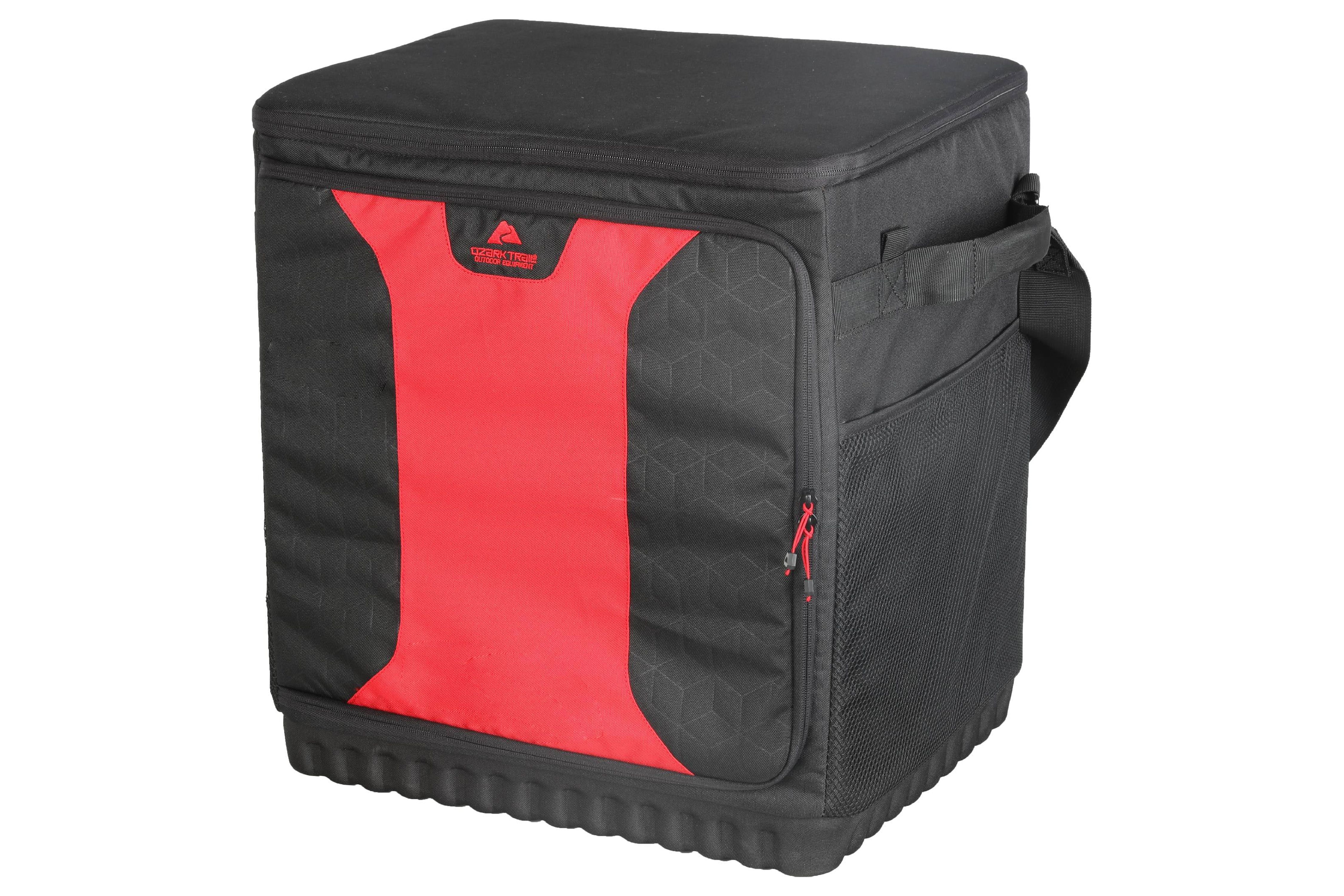 Ozark Trail Crane Lake Deluxe Outdoor Camp Storage Organizer, Black and Red - image 2 of 9