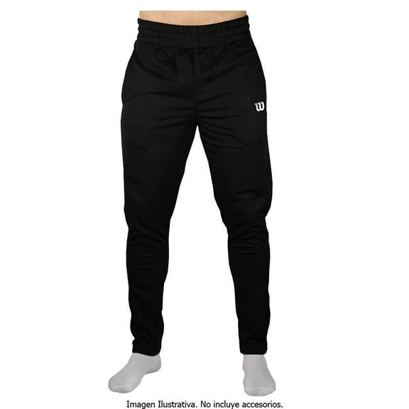Pantalón Wilson Talla G Jogger Deportivo Liso Negro