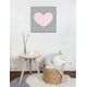 thumbnail image 2 of cuadro decorativo pink heart lienzo by suma  1 pieza 60 X 60 CM, 2 of 2