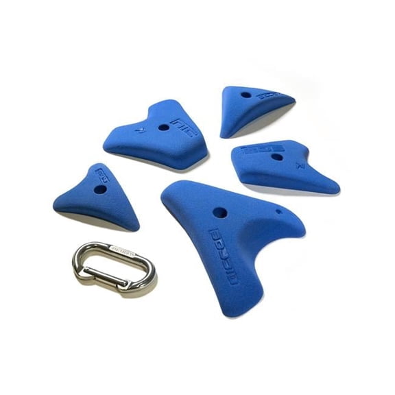 Nicros HHPK Medium Polyester Resin Soil Handholds - Blue