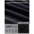 thumbnail image 4 of Cadmus Mens 2-in-1 Dry Fit Running Shorts with Liner, 9" Inseam Gym Basketball Shorts, Deep Pockets,#50, Black,XL, 4 of 8
