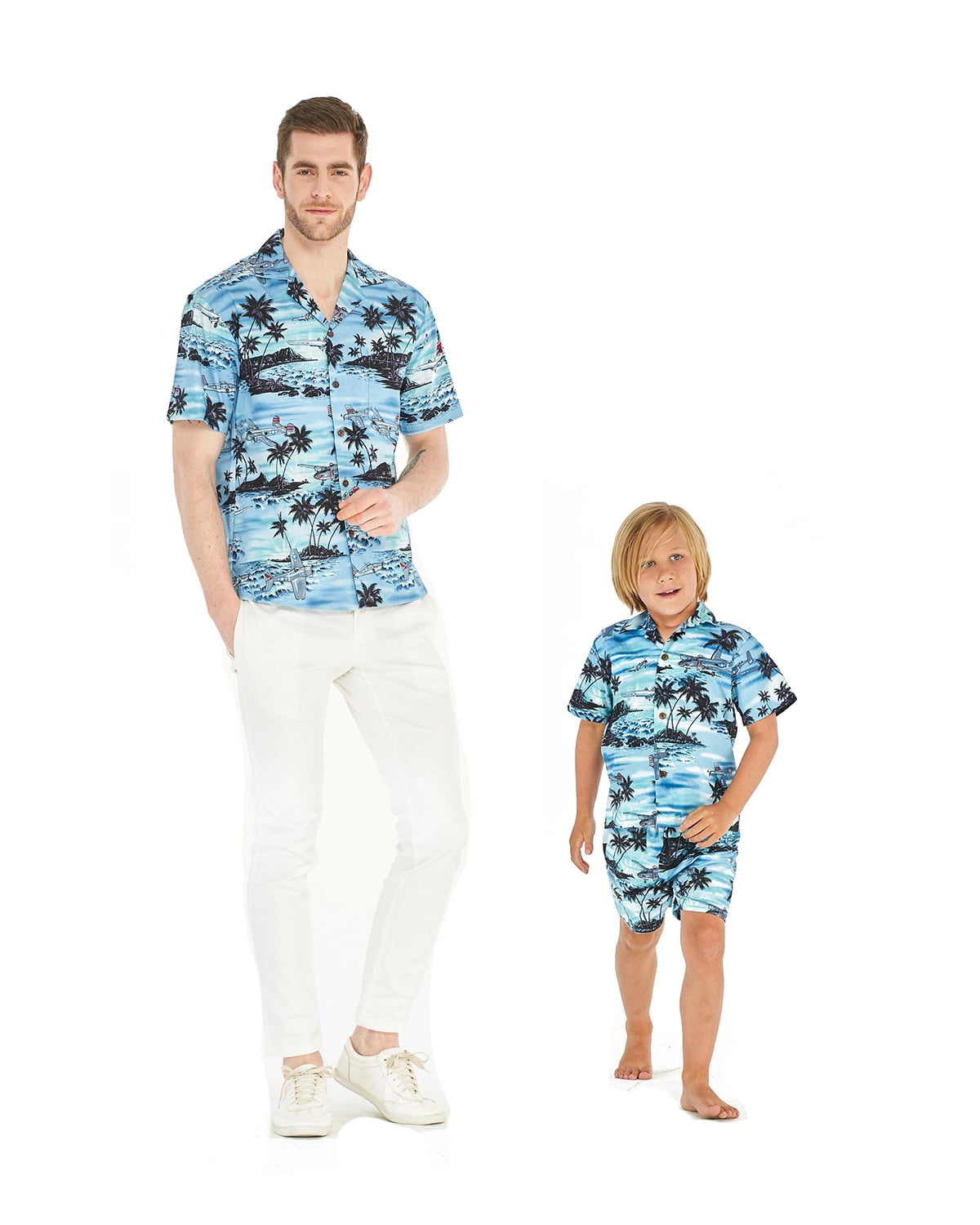 Hawaii Hangover Made in Hawaii Matching Father Son Shirts Cabana Set