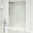 thumbnail image 4 of Vigo VG6021MGCL6876 Elan E-Class 76" High X 68" Wide Sliding Frameless Shower Door - Gold, 4 of 7