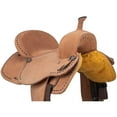 thumbnail image 3 of King Series Stratford Suede Barrel Saddle | Natural | 16 Inches, 3 of 4
