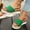 Green, variant on Women's Mid-Heel Summer Slide Slippers Comfortable Wedge Sandals for Casual Beach Outings Fashionable Open Toe Platform Shoes(Red, 7)