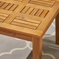 thumbnail image 4 of Camdyn Outdoor 3 Piece Wood and Wicker Club Chairs and Side Table Set, Mixed Mocha, 4 of 9