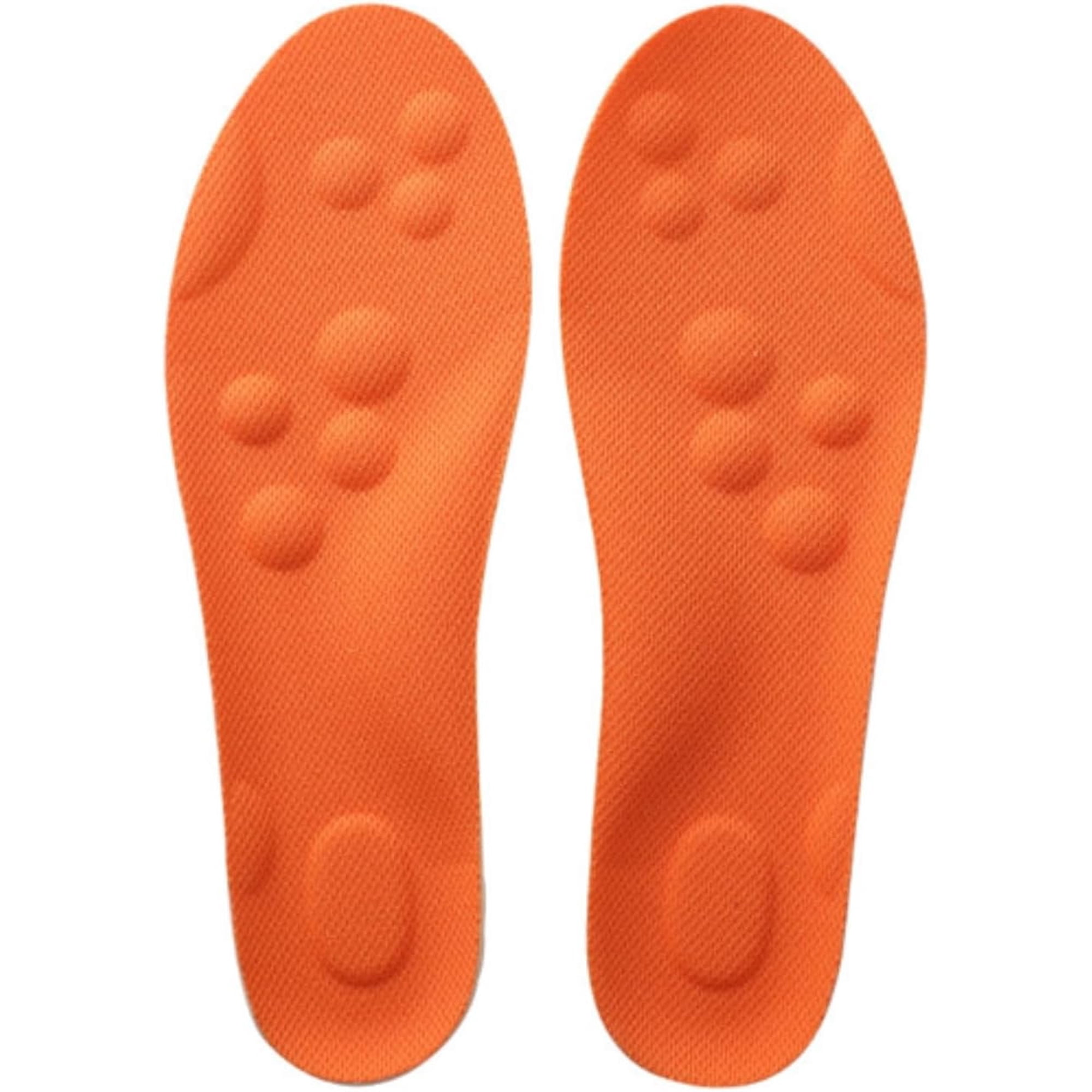Back9relief Golf Insoles, Arch Support for Plantar Fasciitis, Clinically Tested 18-Hole Foot Fatigue Relief(Orange, 6)