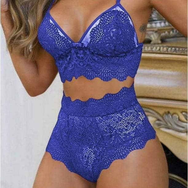 Conjunto de sujetador de encaje de talla grande para mujer, ropa interior sexy, chaleco sin espalda, conjunto de sujetador con tirantes sexy
