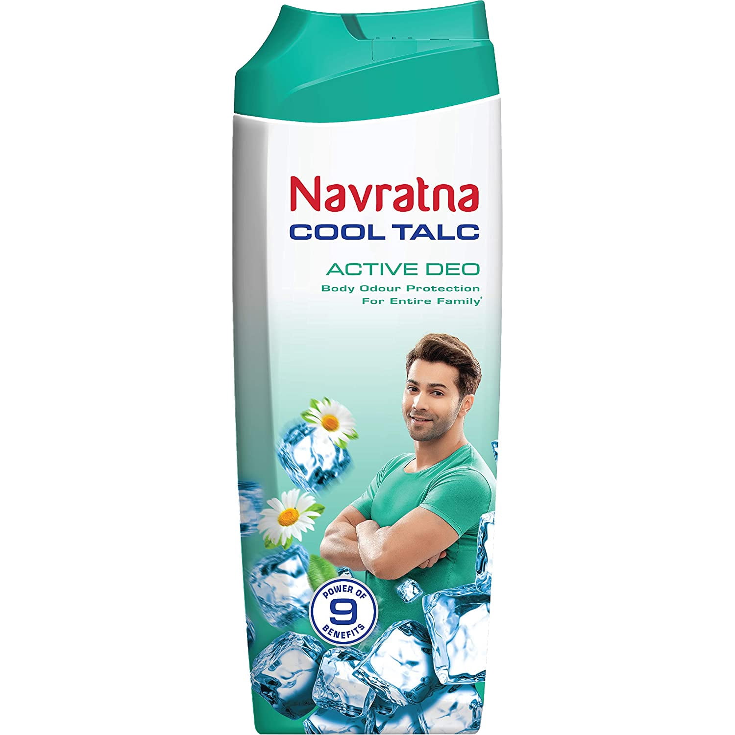 Navratna Cool Active Deo Cool Talc - 400 g