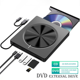 thumbnail image 5 of Grabadora de DVD-RW externa portátil 6 en 1 USB 3.0/Tipo C, unidad óptica, grabadora de DVD-ROM, unidad de DVD multifunción, 5 of 5