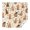 Fall Gnomes With, variant on Autumn Leaves and Fall Berries Pattern Square Tablecloth,Waterproof Square Table Cover,Wipeable Spillproof Washable Table Cover for Home Kitchen Party Decor 42"X42"(107x107cm)