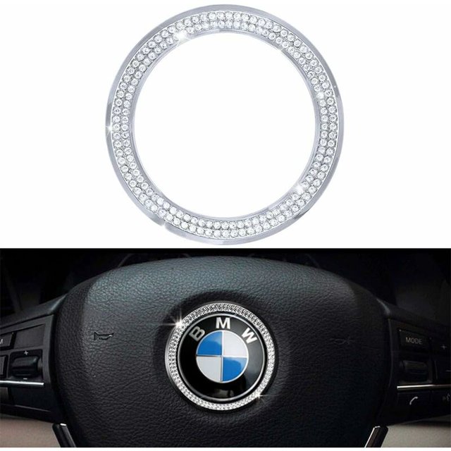 Accesorios VDARK BMW Piezas Tapas para volante con logotipo Calcomanías para todos