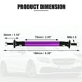 thumbnail image 3 of Unique Bargains 1pair 75mm 2.95' Splitter Support Rods Adjustable Front Rear Bumper Lip Splitter Strut Rod Tie Support Bars Purple, 3 of 6