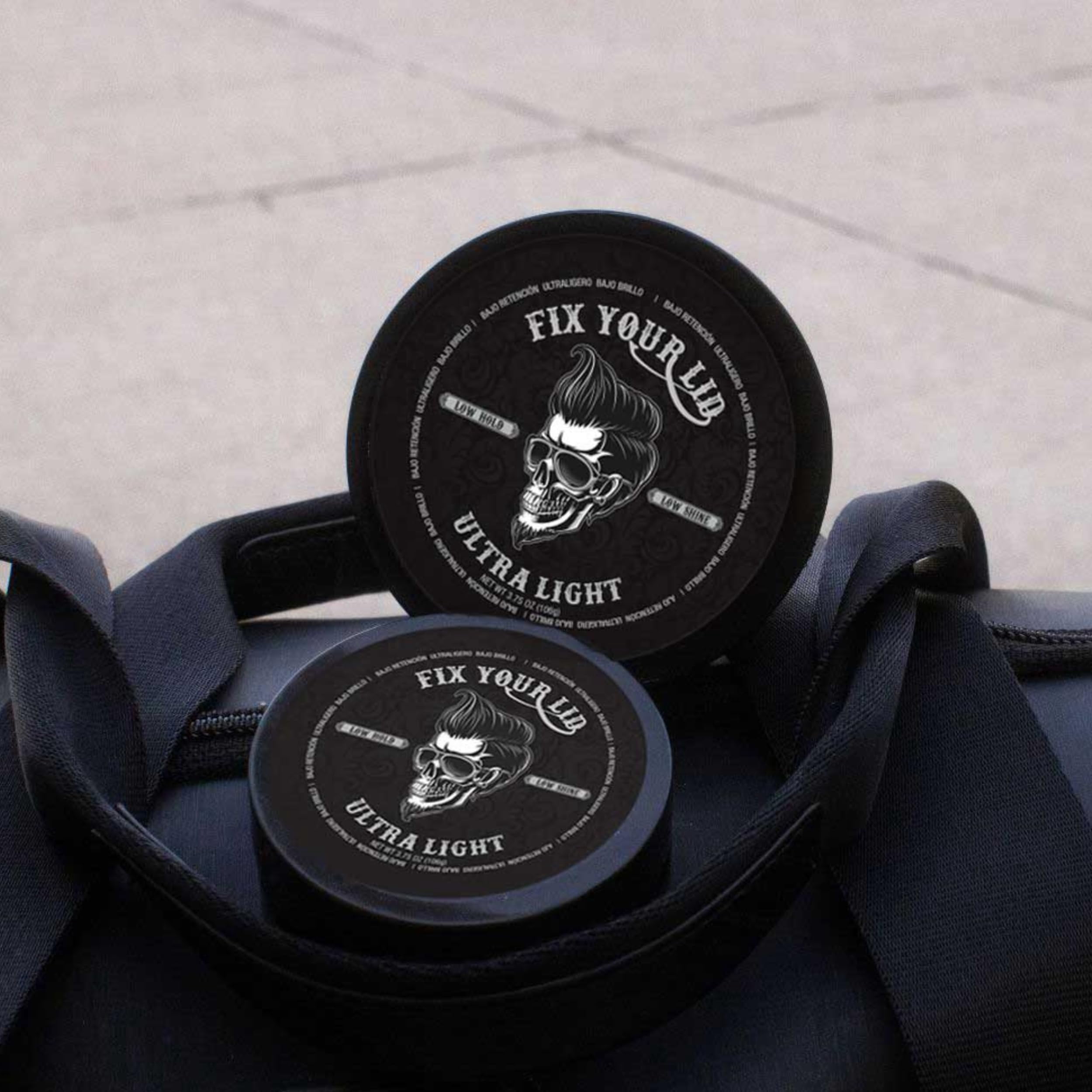 Fix Your Lid Ultra Light Pomade for Men - Water-Based Pomade with Low Hold and Low Shine - Match All Men’s Hair Types & Styles - Easy to Wash Out - 3.75 oz