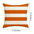 thumbnail image 3 of Outdoor Pillow Cover, Striped Waterproof Cushion Case for Patio, Modern Leaf or Print, Vibrant Garden and Deck Decor, Fresh Home Accent Gift, 3 of 6