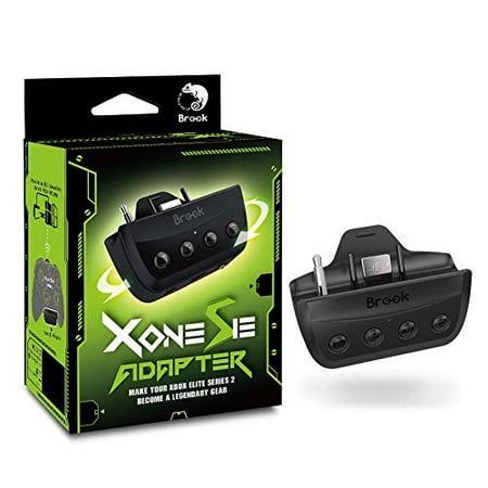 Brook Xbox One SE Adapter - Type C Version for Xbox Elite Series 2 Xbox Series X/S Controllers PS4 Games on PS5 Xbox Series X/S Switch PS4 Xbox PC(XID) Motion Control Turbo Remap Audio