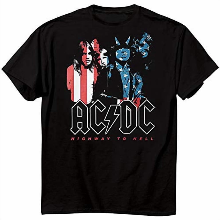 【AC/DC】Tシャツ⑦ XLサイズ AC/DC Flag Black T-Shirt-XXL - Walmart.com
