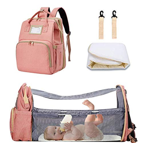 backpack crib diaper bag