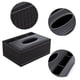 thumbnail image 3 of Caja de pañuelos rectangular de cuero PU, soporte para caja de pañuelos multifuncional, caja de Control remoto, 3 of 5