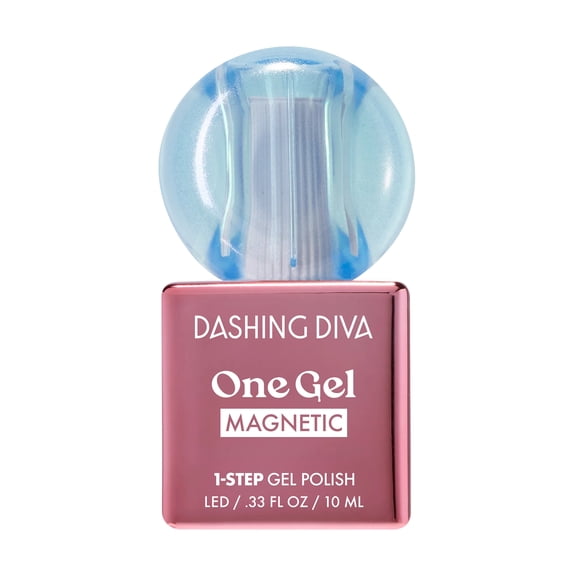 Dashing Diva One Gel Magnetic, Gel Nail Polish, Sour, 1 10ml / 0.33 fl oz