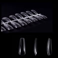 thumbnail image 2 of 240PCS Nail Tips Clear Seamless Fake Nails Artificial Nails for DIY Nail Art, 2 of 6