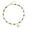 C, variant on Sparkling Snowflake Sphere Chain Chain Christmas Decoration Alloy Jewelry Addition