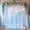 Blue-W5' x H10'(2 panels), variant on Champagne W5' x H8'(2 panels) Tulle Party Decoration Backdrop Curtain with Lights