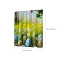 thumbnail image 2 of RKSTN Polyester Bath Curtain Fabric Digital Printing Light Green Easter Series Waterproof Shower Curtain Fabric Polyester, 2 of 6