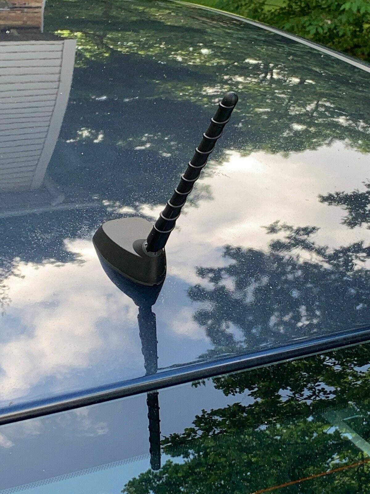 Fin Antenna Cover For Kia Optima 2014-2020, Hyundai Sonata/Sedan - Grey ABS Replacement With Signal Chip