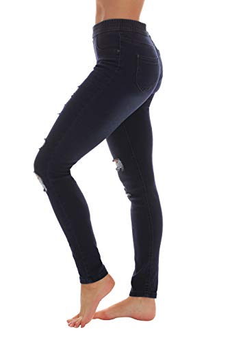 Just Love Denim Wash Ripped Jeggings 