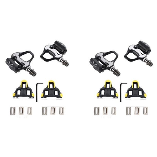 4X Pedales Autoblocantes de Bicicleta de Carretera para Ciclismo para SPD SL El Kit